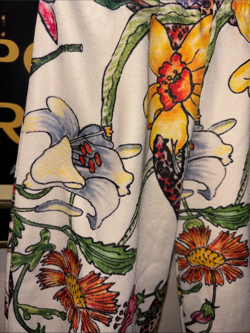 Gucci Child Floral Pants - Picture 3 of 12